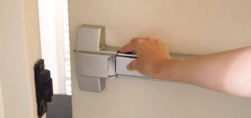 Roller Gate Panic Bar Installation in Scotts Valley, California